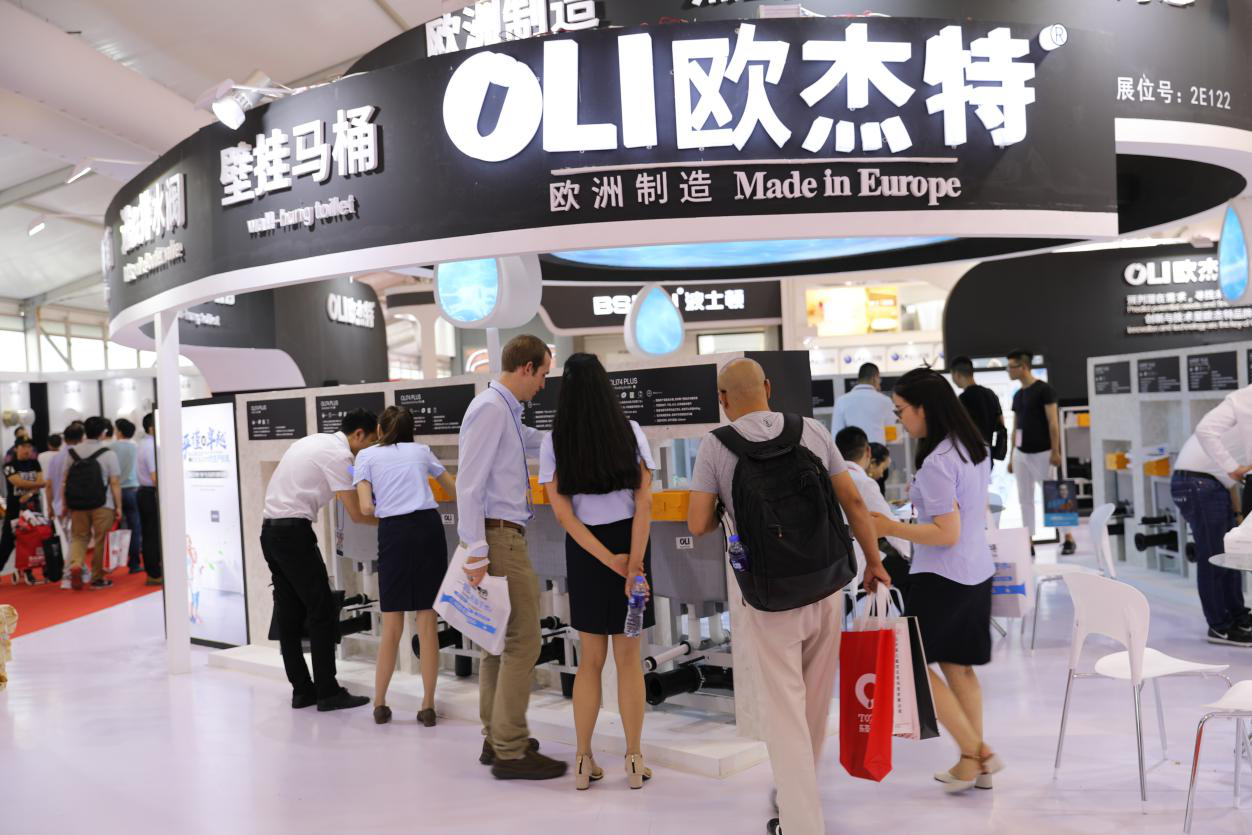 歐杰特衛(wèi)浴展會現(xiàn)場